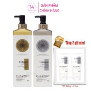 Cặp Dầu Gội Xả Collagen Vinge 1000ML